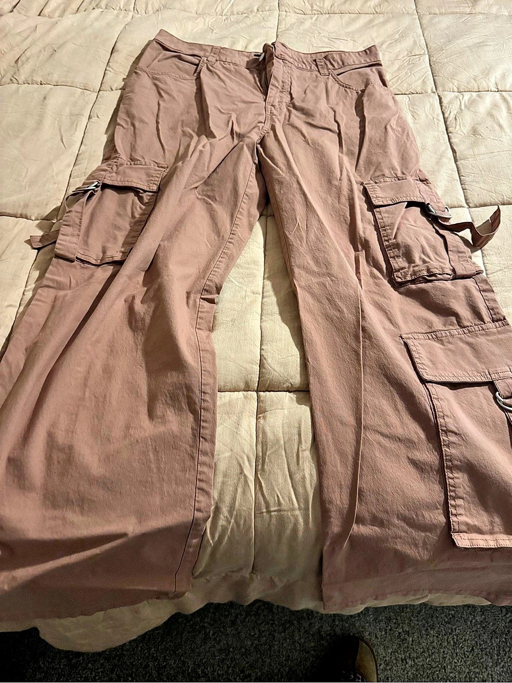 Sanctuary Standard Surplus Cargo Pants Pink Small